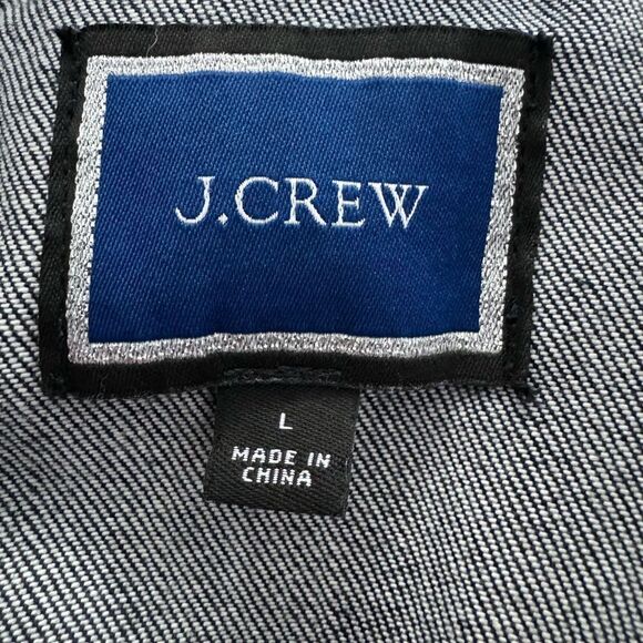 J. Crew Denim Jacket (Large) - Picture 4 of 6